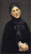 Pierre Puvis de Chavannes Portrait of Mme M.C oil on canvas